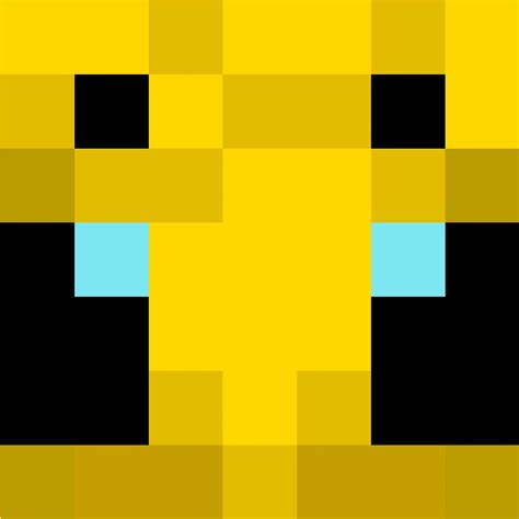 The Minecraft Bee Face Looks Like A Trophy If You Look At It With