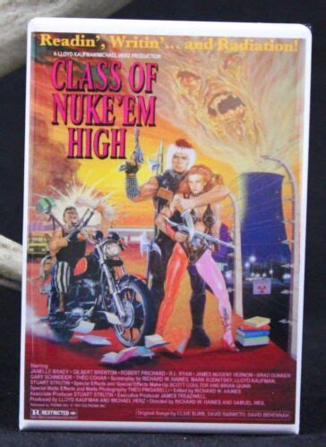 Class Of Nuke Em High Movie Poster X Fridge Magnet Lloyd Kaufman Troma EBay