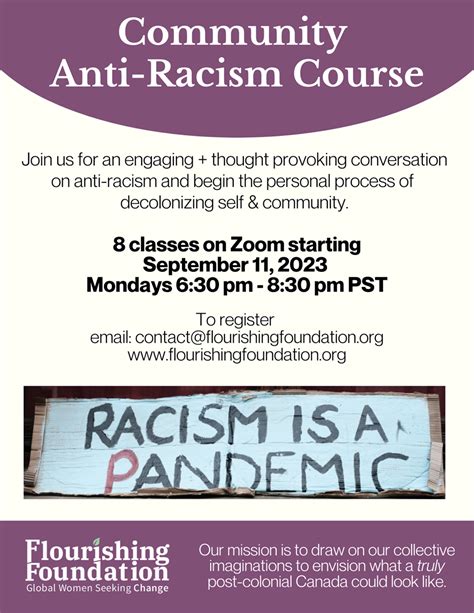 Community Anti Racism Course Nov 6 2023 Events Calendar South Surrey And White Rock Chamber