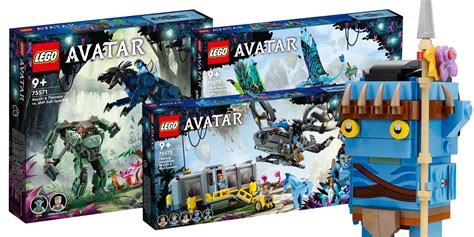 Lego Avatar Full Lineup Revealed With Four New Sets Coming In October