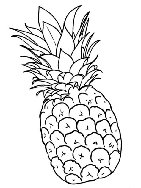 Desene Cu Ananas De Colorat Imagini și Planșe De Colorat Cu Ananas