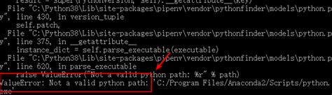 Fix Pipenv Install Valueerror Not A Valid Python Path Python Tutorial