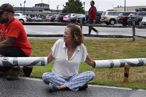 Disney Heiress Abigail Disney Arrested Protesting Private Planes In The Hamptons