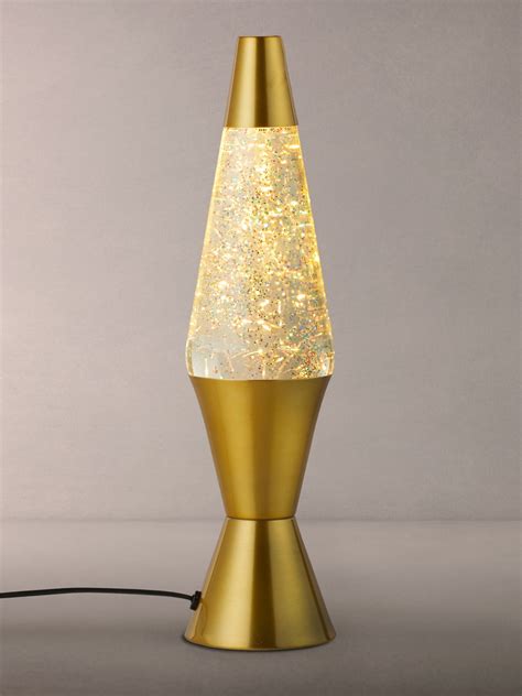 Lava® Lamp Large Table Lamp Brushed Goldglitter Large Table Lamps Lamp Cool Lava Lamps