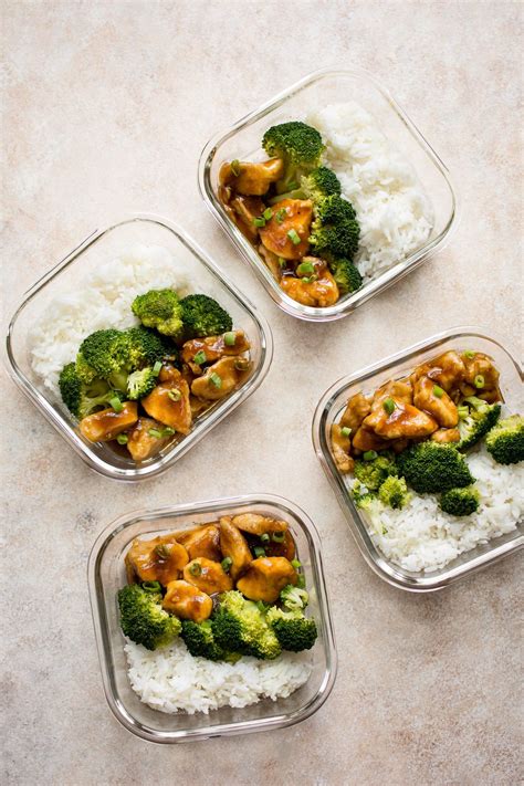Quick And Easy Teriyaki Chicken Meal Prep Bowls With Rice And Broccoli A Tasty Way To Make