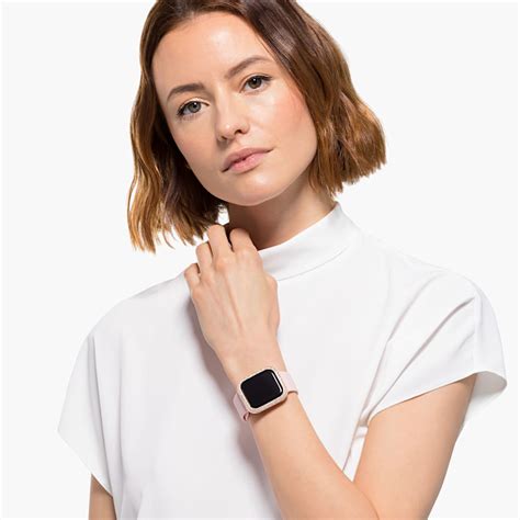 Amazon's choice for apple watch rose gold. 40 mm Sparkling Case compatible with Apple Watch®, Rose ...
