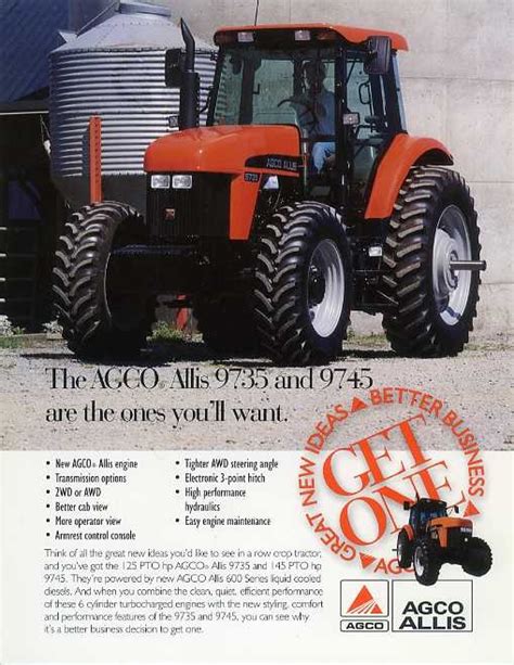 Ac04 Agco Allis Landhandler Gibbard Tractors