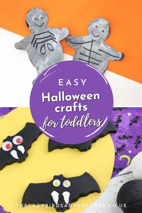 22 Easy Halloween Crafts For Toddlers The Ladybirds Adventures