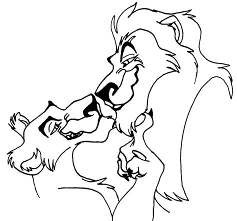 We all know that it was rafiki who took simba to meet mufasa and instilled the will and. Lion King Zira Coloring Pages - Coloring Home