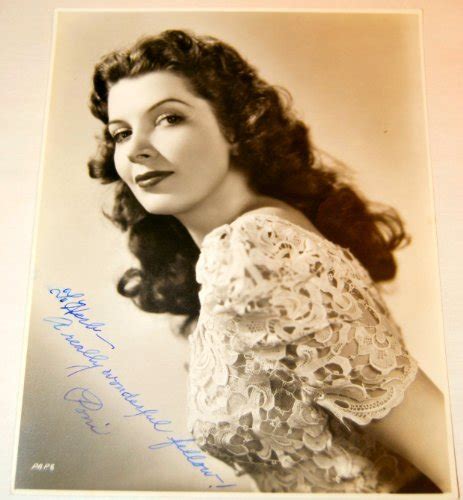 Jane Poni Adams Autographed Trimmed 8×10 Photograph Very Rare