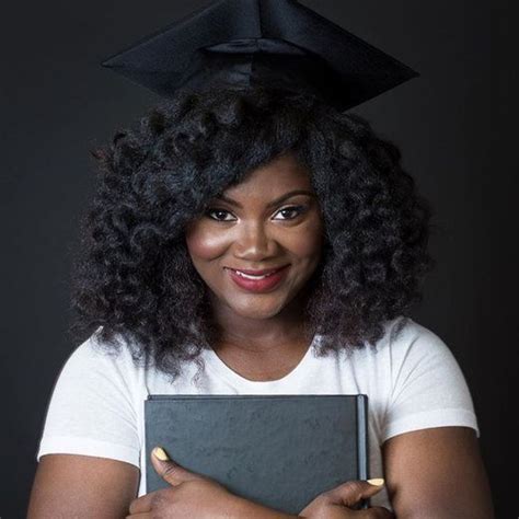 Top Ways To Slay In Your Graduation Cap With Natural Hair In 2020