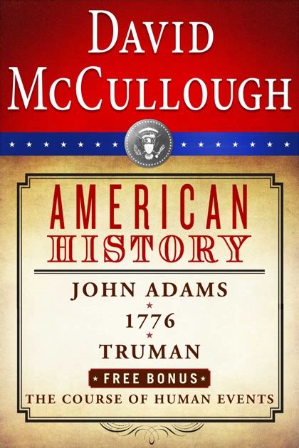 David Mccullough American History E Book Box Set By David