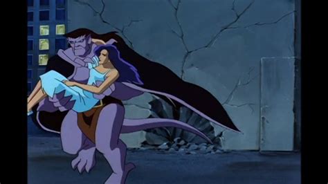 Goliath And Elisa Maza From Disneys Gargoyles Gargoyles Disney Gargoyles Disney