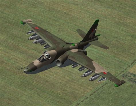 Sukhoi Su 25 Frogfoot Fighter Full Version Sukhoi Fighter Military