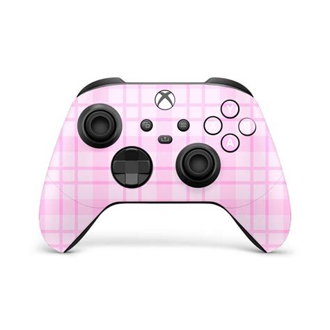 Plaid Pink Xbox Series Controller Skin Ko Custom Creations