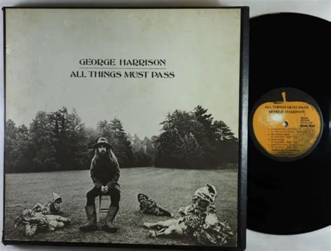 george harrison all things must pass 3xlp box apple poster 37 80 picclick