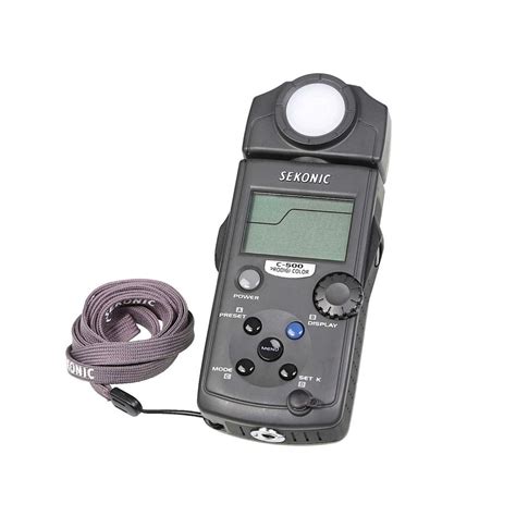 Sekonic C 500 Color Temperature Meter Rule Camera