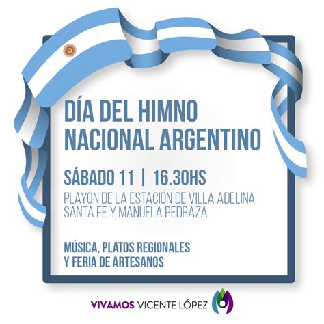 Día Del Himno Nacional Argentino En Vicente López Agencia Daf