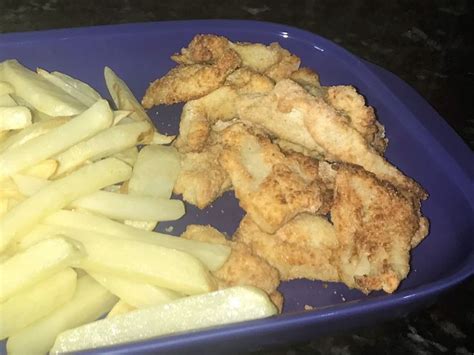 We all had a burger and french fries, and drank cola. Air Fryer Catfish cooks up crispy on the outside and tender and flaky inside. It's just like ...
