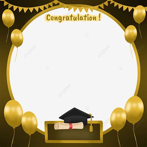 Congratulations Graduation Png Image Graduation Frame Congratulation