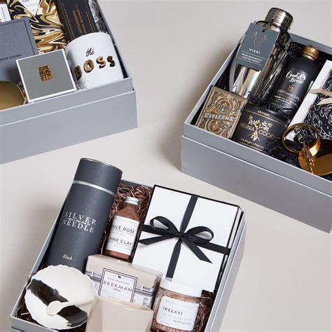 Maybe you would like to learn more about one of these? Curated Gift boxes | Client gifts, Gift box for men ...