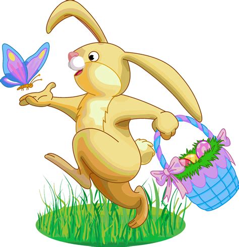 Easter Rabbit Png Clipart Easter Bunny Clip Art Transparent Cartoon