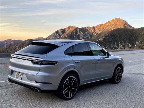 Mountain Test Porsche Cayenne Turbo S E Hybrid Coupé Is A Pinnacle