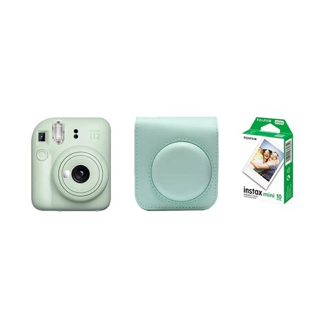 Fujifilm Instax Mini 12 Instant Film Camera Combo With 1 Film And Case