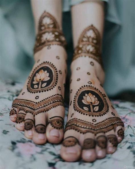 simple flower mehndi designs for legs best flower site