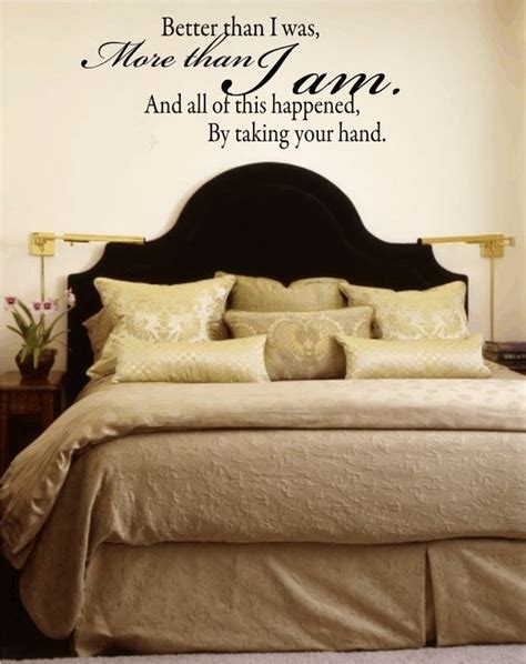 Wall Decal Quote Better Than I Was More Than I Am By Wallartsy