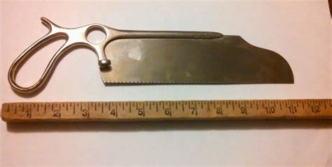 See more ideas about agency arms, hand guns, glock. Antique Medical Surgeon's Hand Bone Saw~ Amputation Blade ...