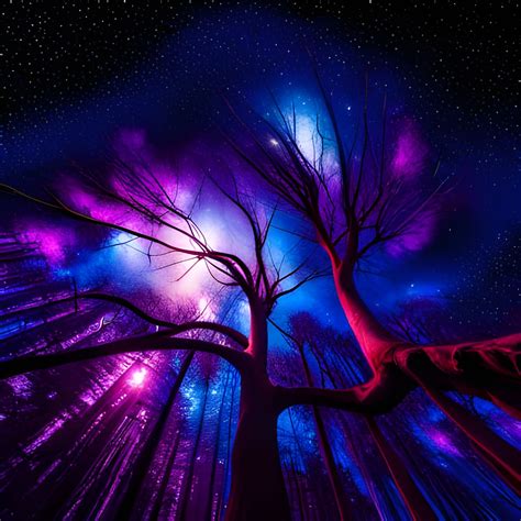Galaxy Forest 4 Ai Generated Artwork Nightcafe Creator