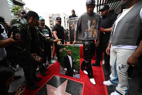 Rap Legend Tupac Receives Posthumous Star On Hollywood Walk Of Fame