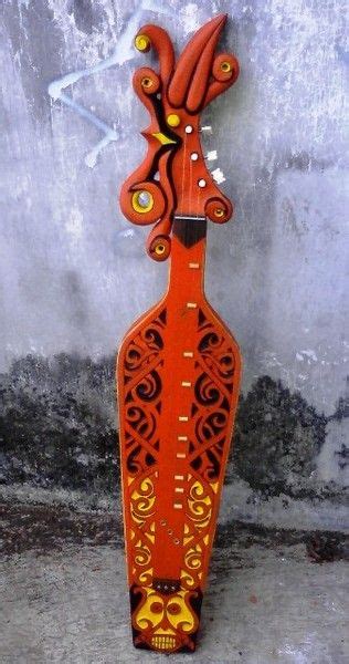 Malaysia borneo sabah monsopiad cultural village traditional dances. Sape - traditional Sarawak musical instrument. | Indonesia ...
