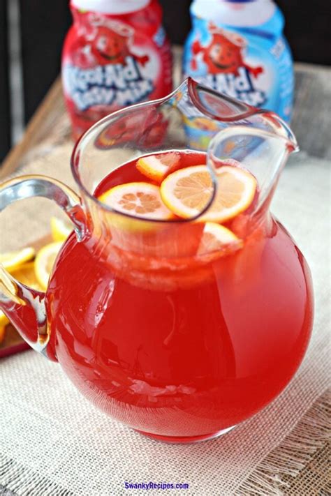 Tropical Cherry Party Punch Swanky Recipes