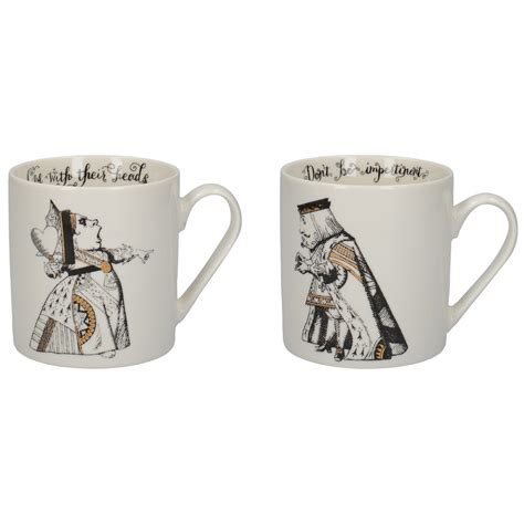 Maybe you would like to learn more about one of these? Victoria And Albert Alice In Wonderland His Hers Can Mugs ...