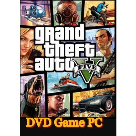 Jual Dvd Game Pc Gta V Full Version Shopee Indonesia