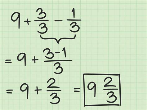 How to Subtract Fractions from Whole Numbers: 10 Steps