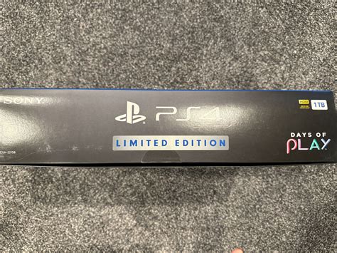 Sony Playstation 4 Slim Days Of Play Limited Edition 1tb Video Game