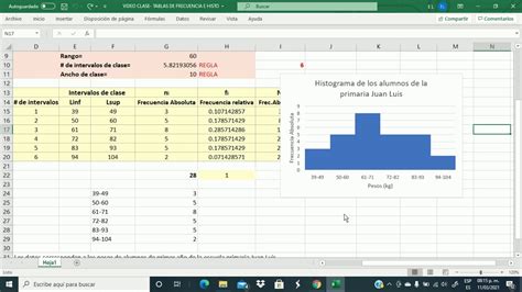 Polígono De Frecuencias En Excel Youtube