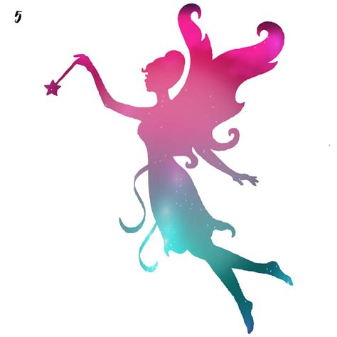 Galaxy Fairies Fairy Clipart Cosmic Clip Art Rainbow Fairy Etsy