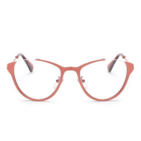 laura fairy fashion part rimless design cateye glasses eyewear women optical spectacle frame