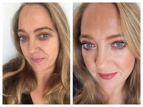 Before And After Photo On 40 Year Old Beauty Glamour Best Foundation