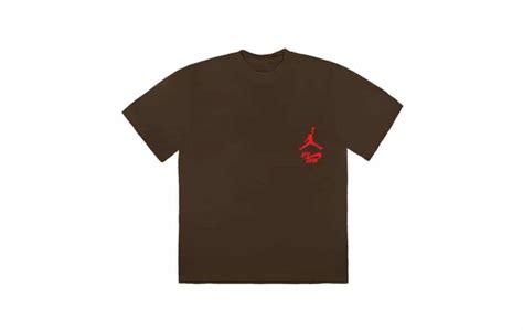 Travis Scott Jordan Cactus Jack Highest T Shirt Brown Mad Kicks