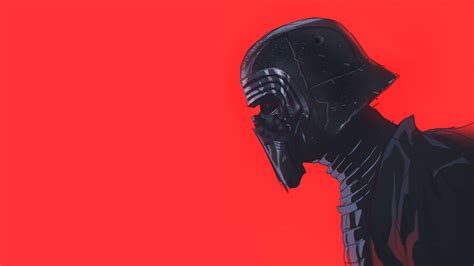 The other thing that kylo ren taking his helmet off did was to tell me that its purpose was very different from vader's helmet. Kylo Ren, Star Wars, Mask, Red Wallpapers HD / Desktop and ...