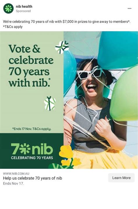 70th Anniversary Peoples Choice Nib Ad Bigdatr
