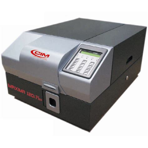 The credit card embossing machine has a durable steel structure, not easy to corrode and rust with superior stability. CIM Maxima 120i Plus Plastic ID Card Embosser
