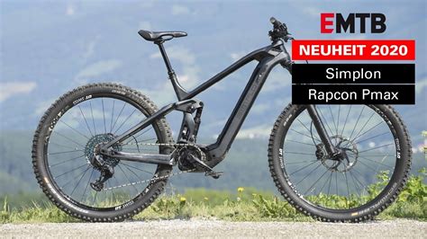 City/urban in hellblau, trekking in grün und sport in rasantem rot. Simplon Rapcon Pmax 2020: E-MTB-Neuheit [Eurobike 2019 ...