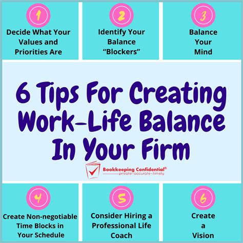 6 Tips For Creating Work-Life Balance In Your Firm
