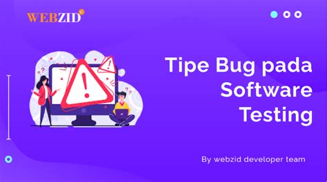 Tipe Bug pada Software Testing
